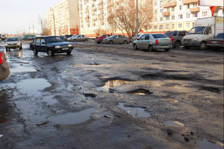 дороги в Нижнем Новгороде - это нечто